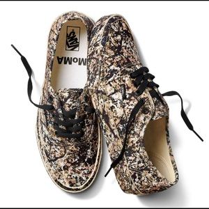 RARE Vans X MoMA Jackson Pollock